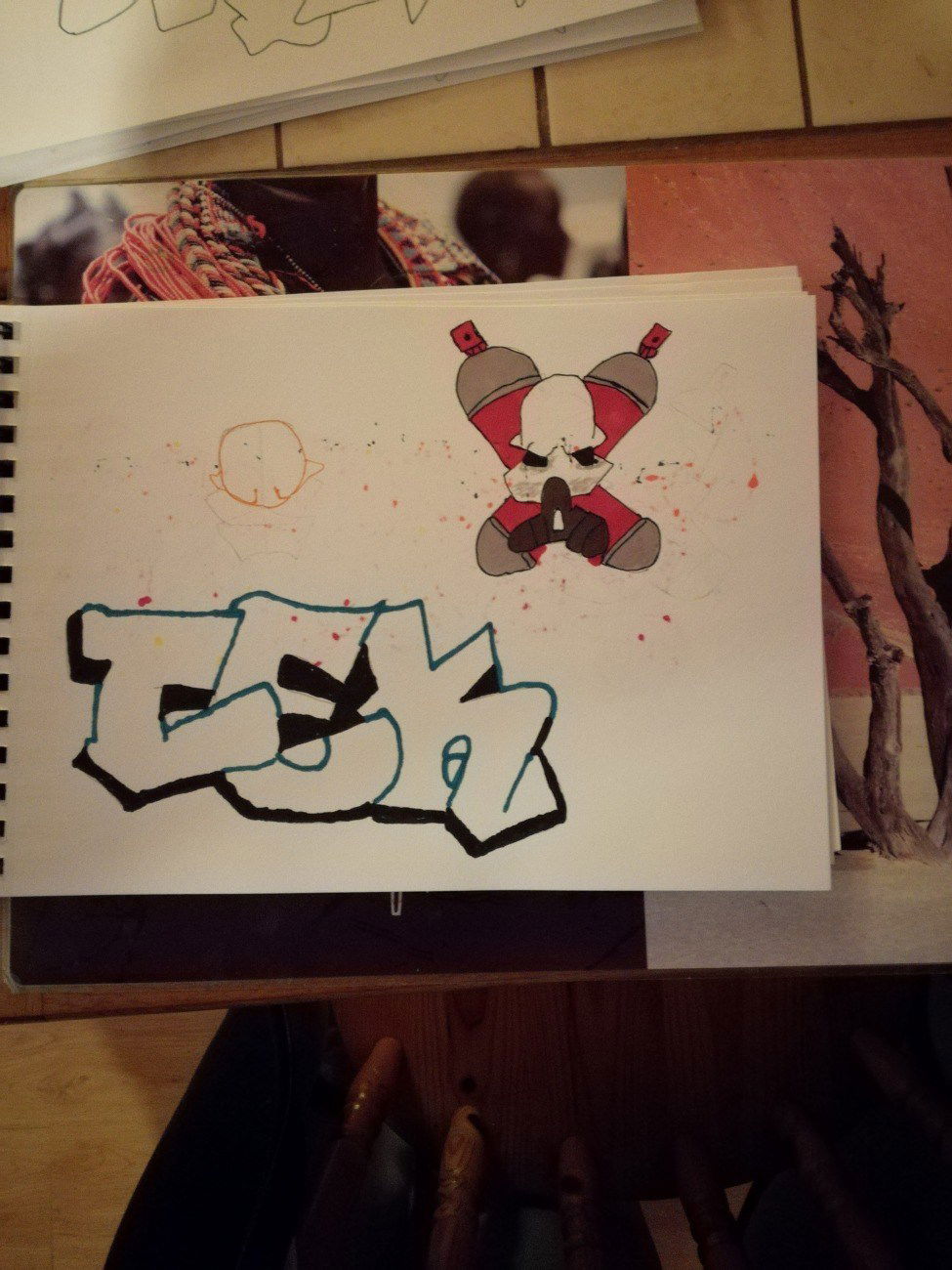 Graffiti Sketch - Photo by cker79 (2018)