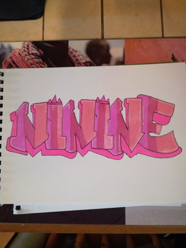 Graffiti Sketch in France - Photo by cker79 (2018)