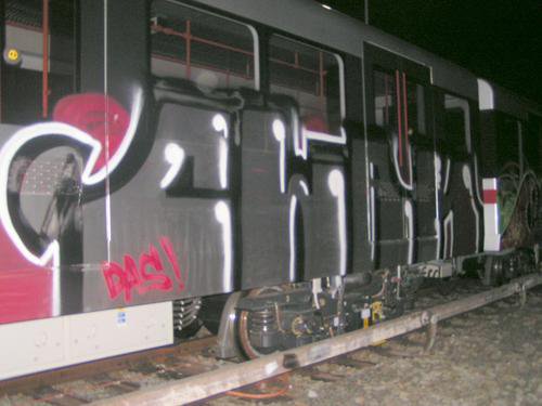 Graffiti Train - Photo by clarkey