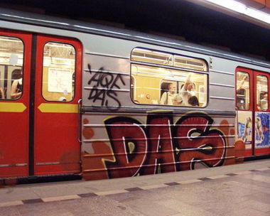 Graffiti Wall - Photo by clarkey