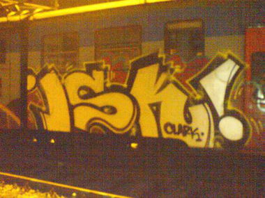 Graffiti Wall - Photo by clarkey