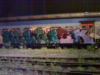 Graffiti Wall - Photo by clarkey