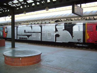 Graffiti Wall - Photo by clarkey