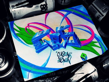 Graffiti Sketch in Adana - Photo by clas - Sketch (2012)