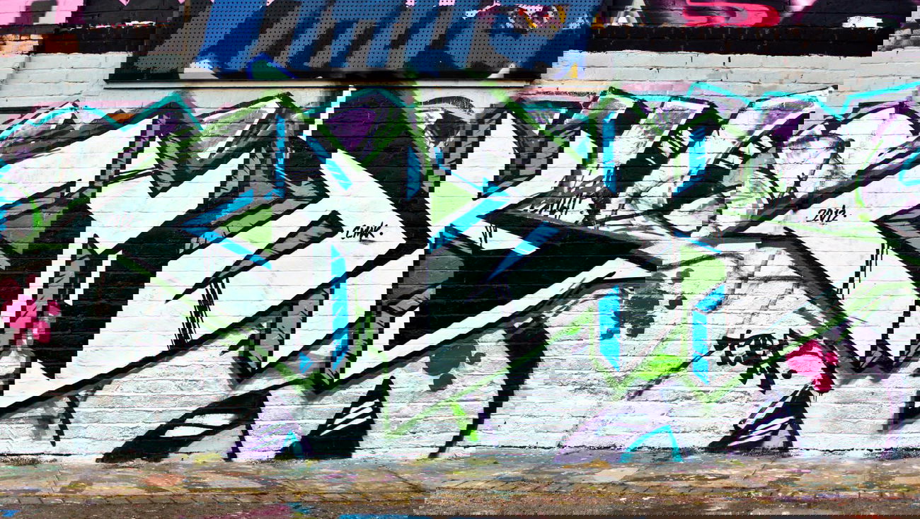 Graffiti Wall in Manchester - Photo by cmak01 - cmak, manchester (2012)