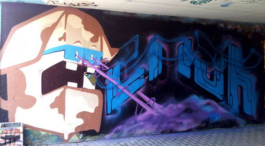 Graffiti Wall in Vilnius - Photo by cmak01 - cmak, vilnius, to4ka (2013)