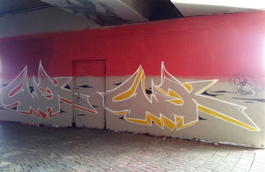 Graffiti Wall in Stuttgart - Photo by cmak01 - cmak, stuttgart, vilnius (2013)