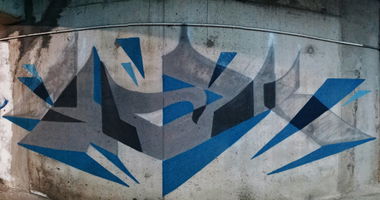 Graffiti Wall in Vilnius - Photo by cmak01 - cmak (2014)