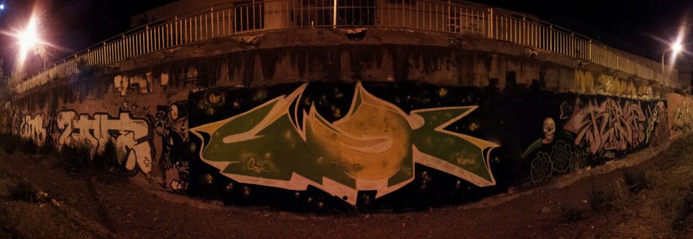 Graffiti Wall in Sant Just Desvern - Photo by cmak01 - cmak, barcelona (2014)