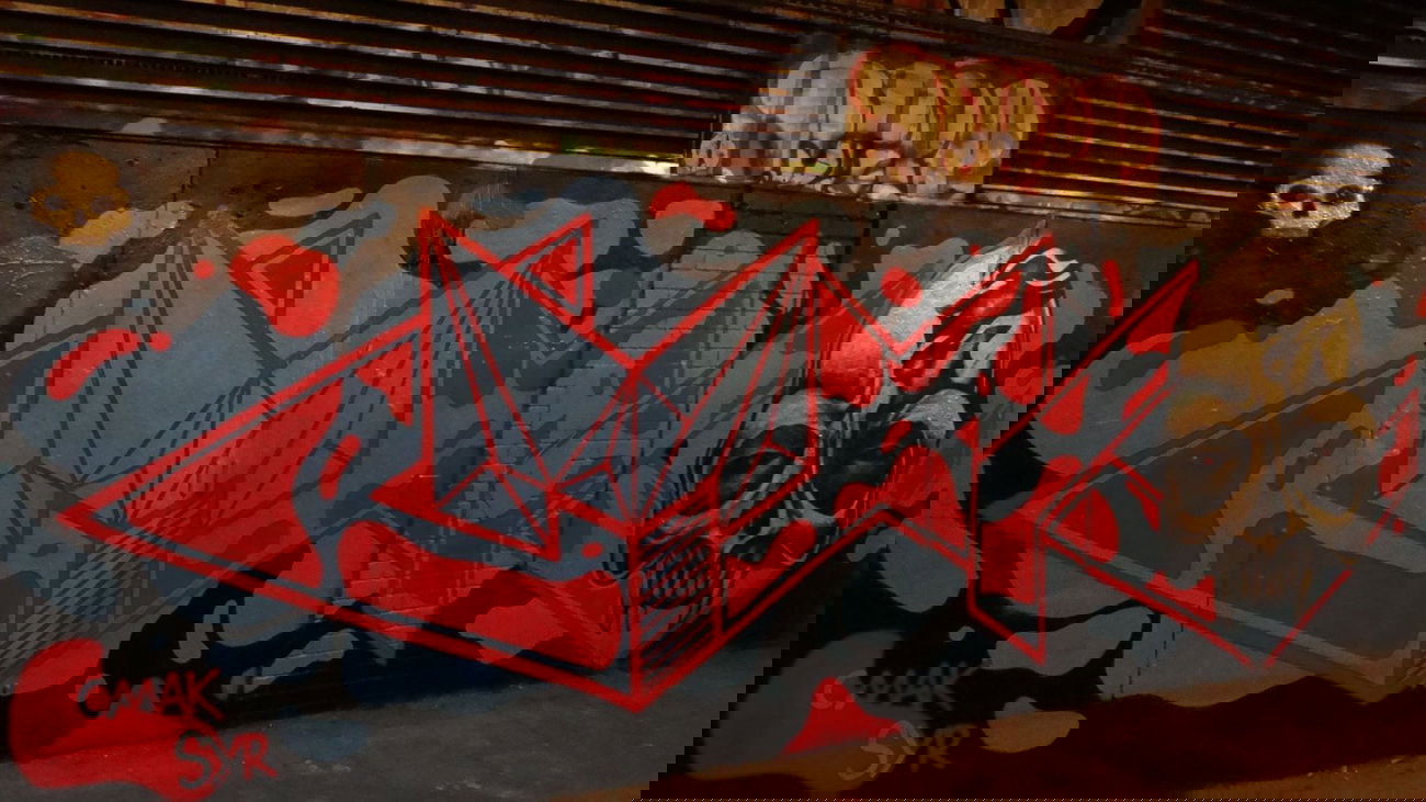 Graffiti Wall in London - Photo by cmak01 - cmak, syr, ismi (2014)