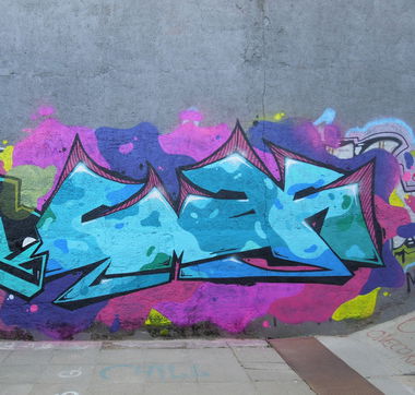 Graffiti Wall - Photo by cmak01 - cmak, vilnius