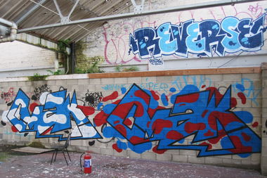 Graffiti Wall in Dublin - Photo by cmak01 - cmak, vilnius, dublin (2015)