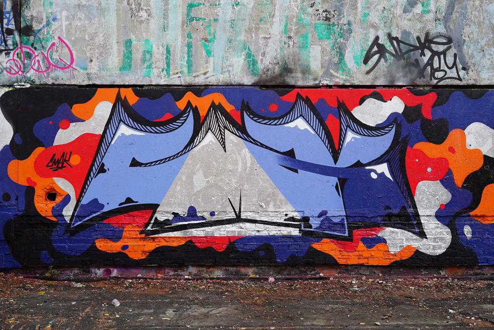 Graffiti Wall - Photo by cmak01 - cmak, vilnius, st.petersburg