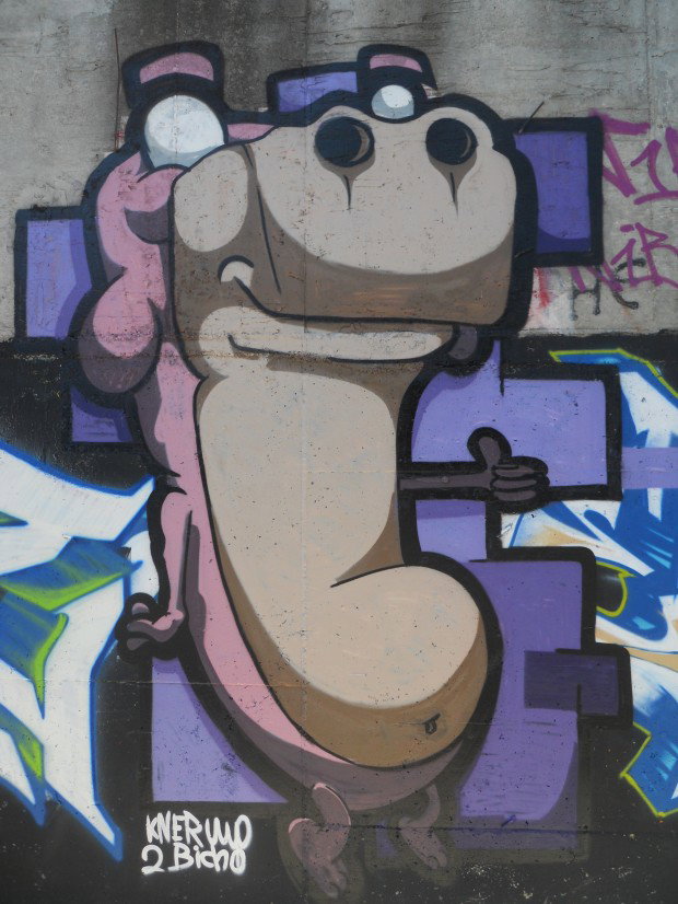 Graffiti Wall in Agios Konstantinos - Photo by cnerone21 - Agrinio, Graffiti.character (2012)