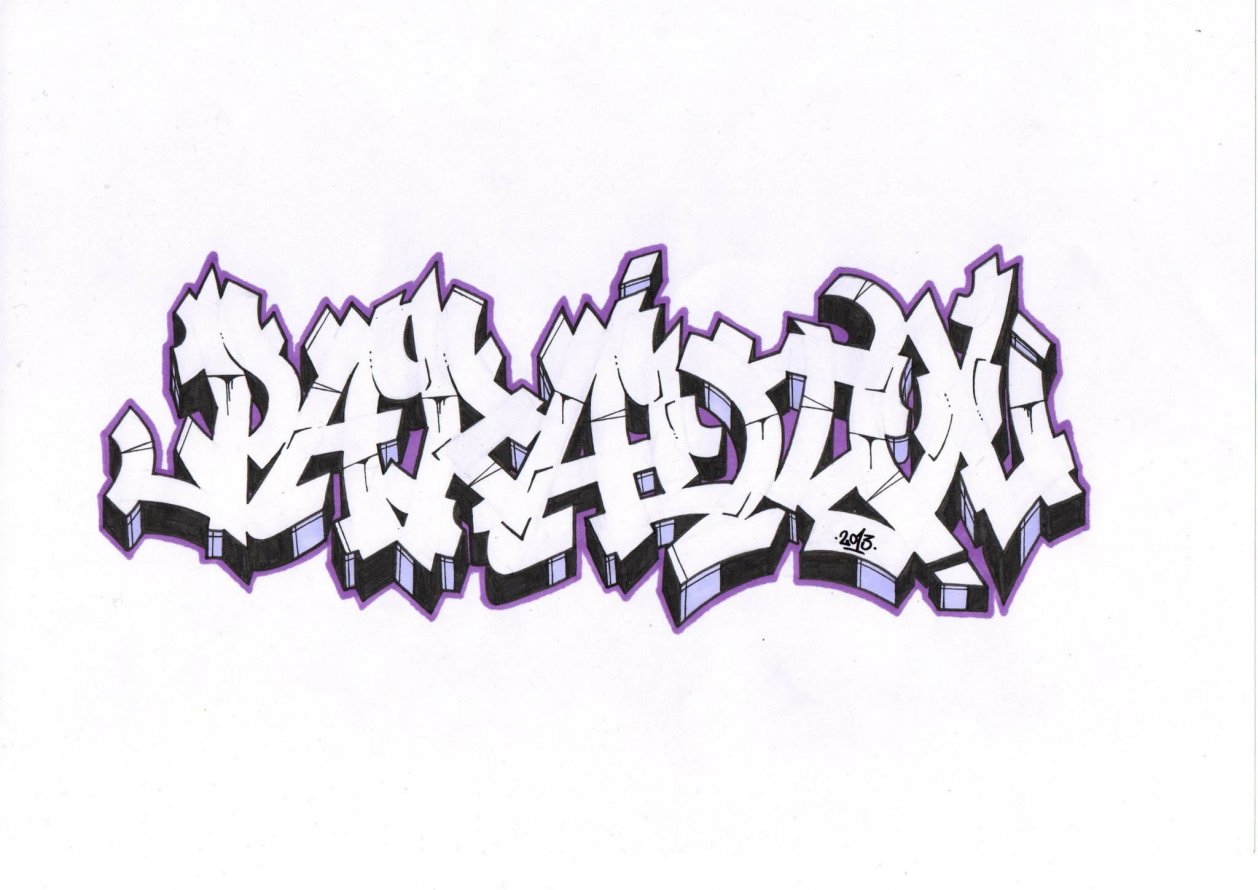Graffiti Sketch - Photo by cohen - Paradox