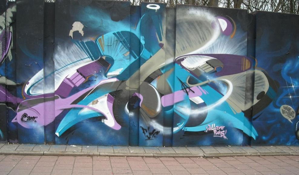 Graffiti Wall - Photo by collectah