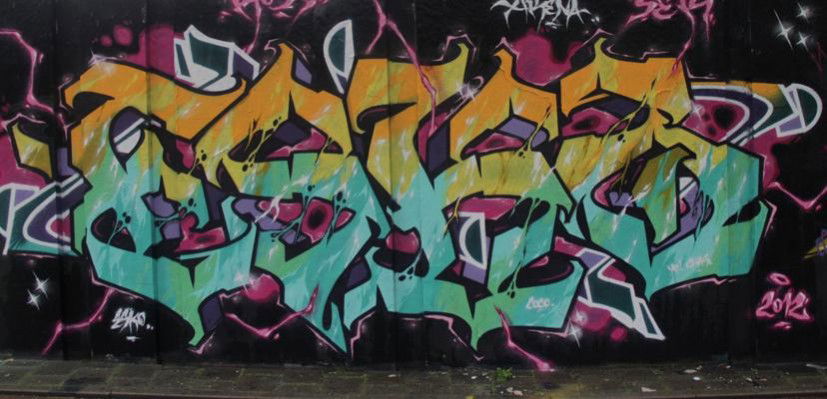 Graffiti Wall - Photo by collectah