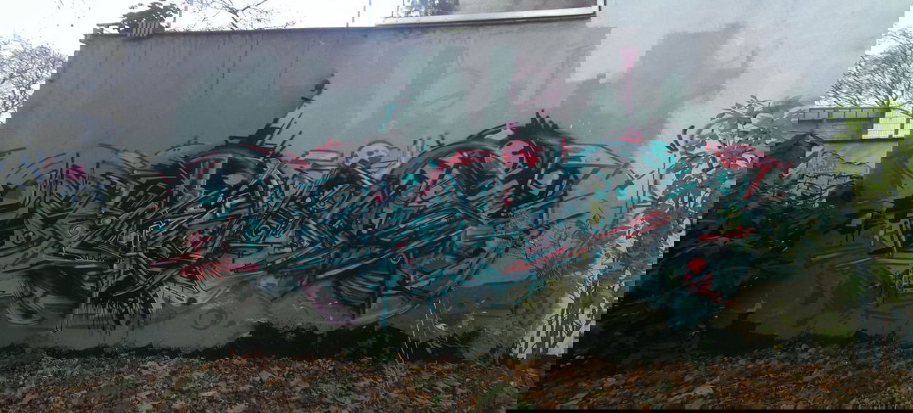 Graffiti Wall in Köln - Photo by colognecologne (2014)