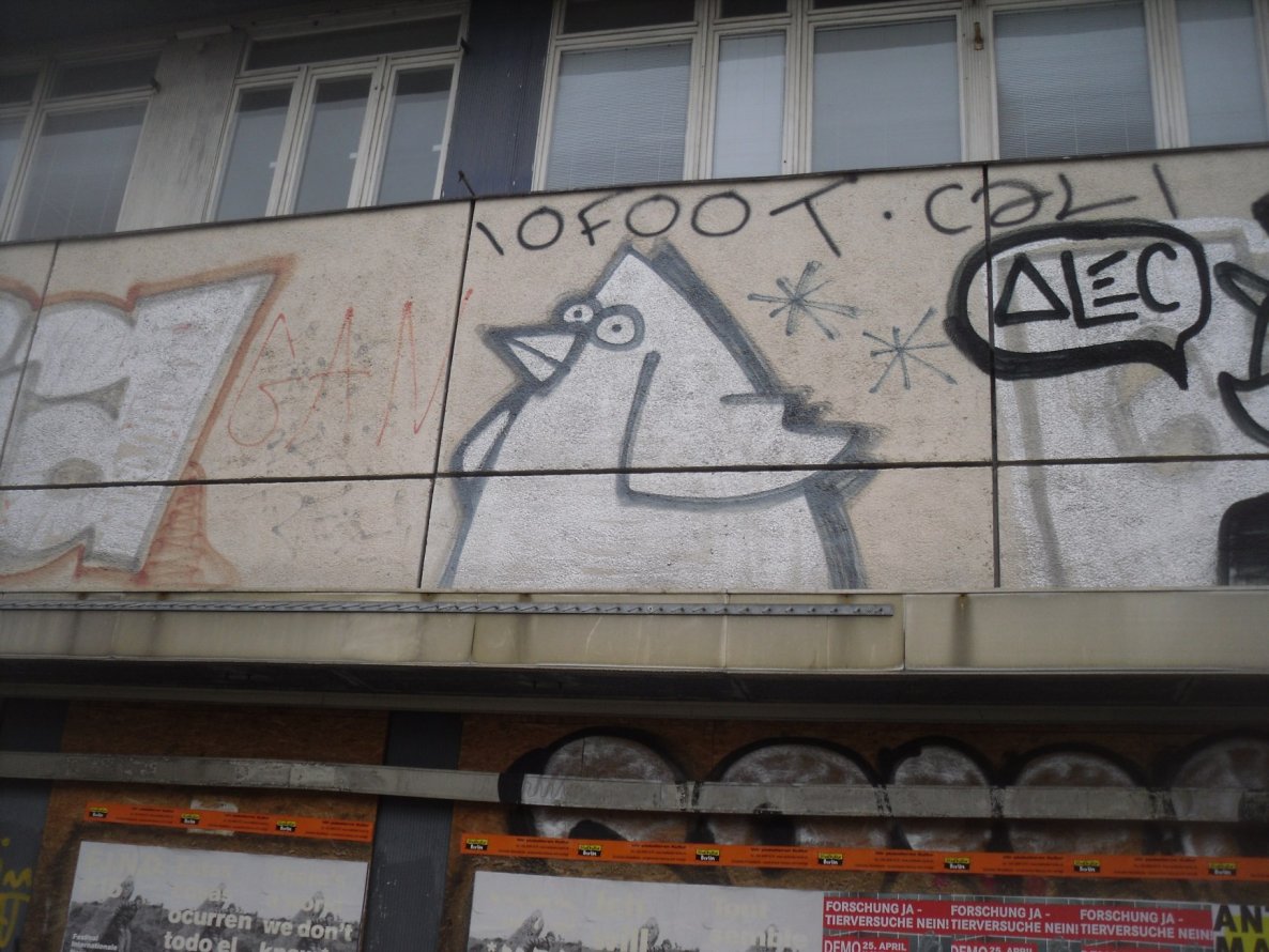 Graffiti Bombing - Photo by columbiandreams