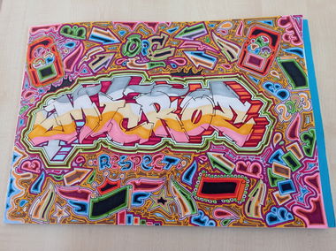 Graffiti Sketch - Photo by columbiandreams - Cream2, kream2, opc (2023)