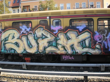 Graffiti Train - Photo by columbiandreams