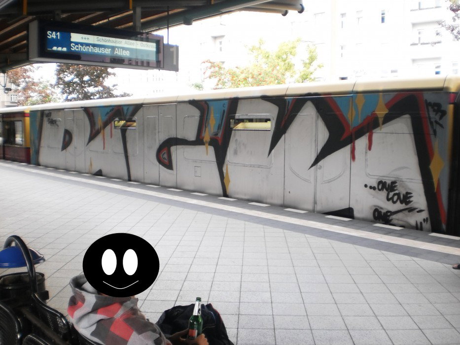 Graffiti Train - Photo by columbiandreams