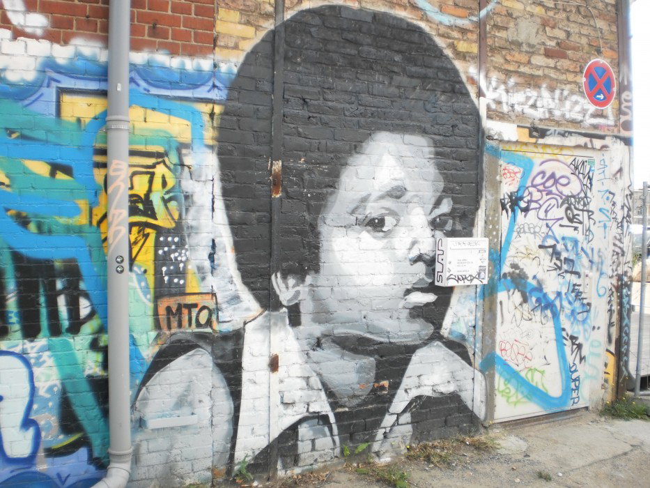 Graffiti Wall in Berlin - Photo by columbiandreams - jackson, michael