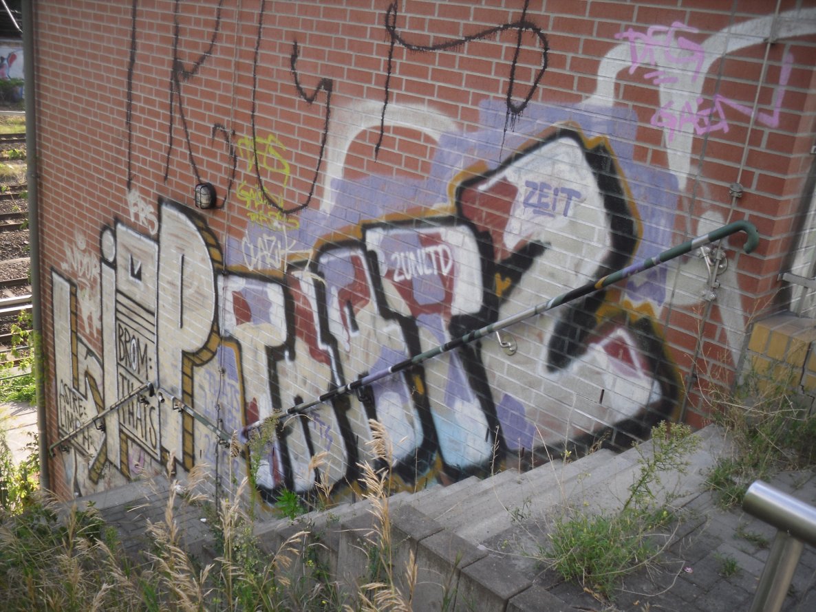 Graffiti Bombing - Photo by columbiandreams - limp, thats, thatz