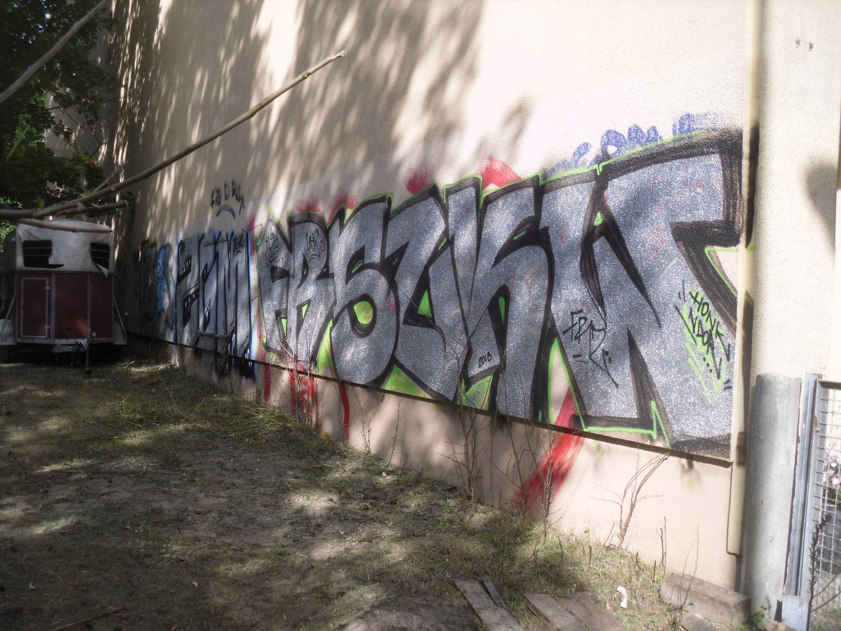 Graffiti Bombing - Photo by columbiandreams - frs, ukw, zgm