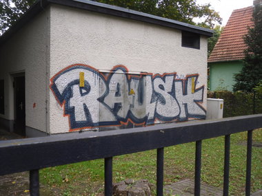 Graffiti Bombing - Photo by columbiandreams - raush