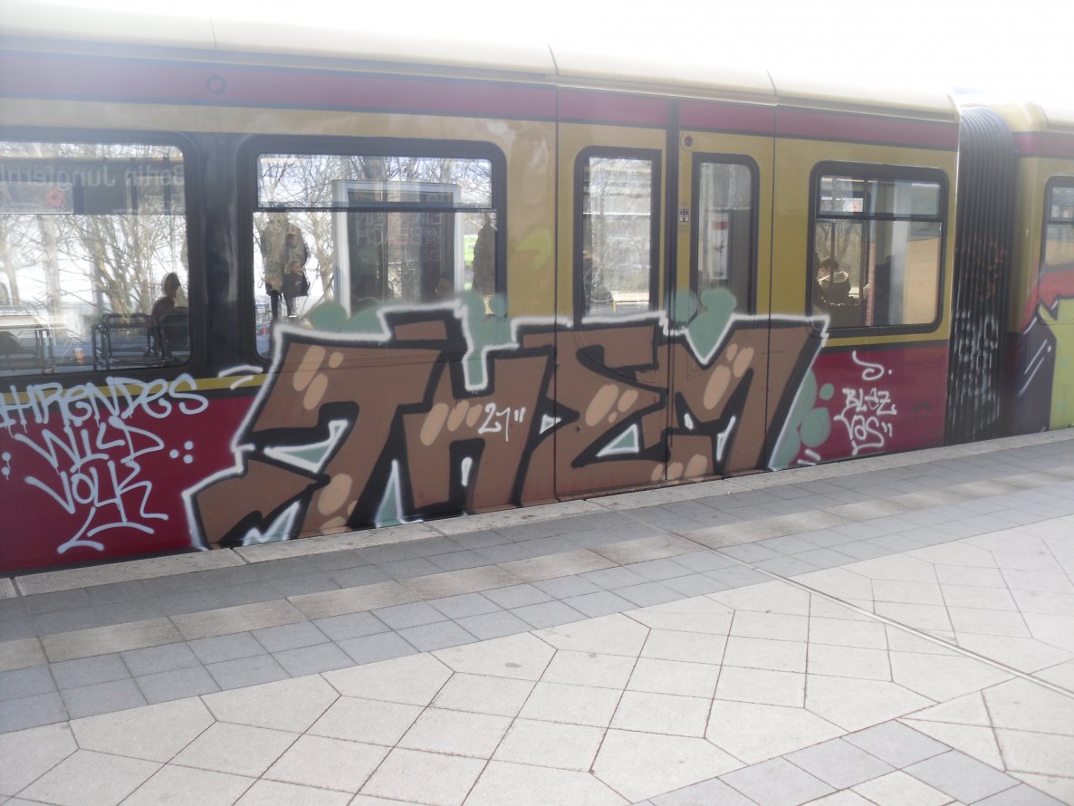 Graffiti Train - Photo by columbiandreams - them, kas2 (2914)