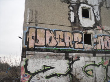 Graffiti Bombing - Photo by columbiandreams