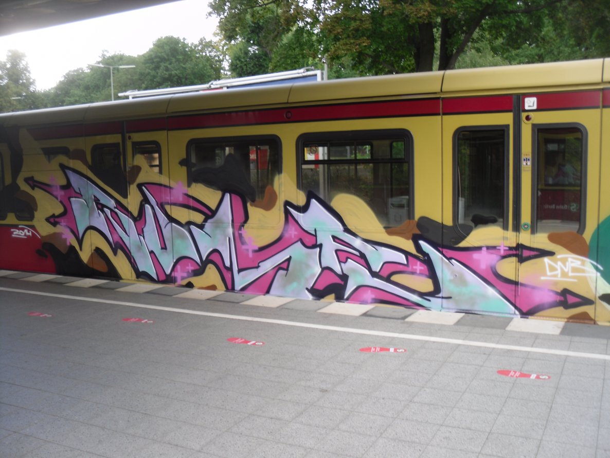Graffiti Train - Photo by columbiandreams - dnb, rume (2014)