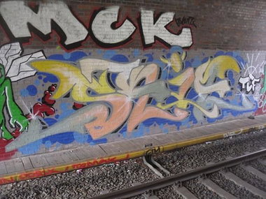 Graffiti Wall - Photo by columbiandreams - skim, tcf