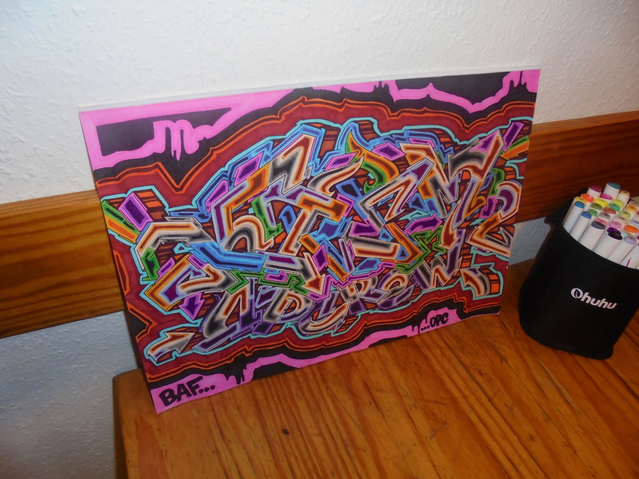 Graffiti Sketch - Photo by columbiandreams - krem2, krem, cream (2020)