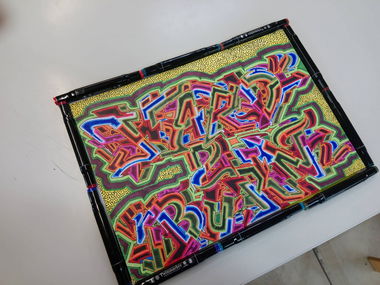 Graffiti Sketch - Photo by columbiandreams - hard2burn, kream2, cream2 (2019)