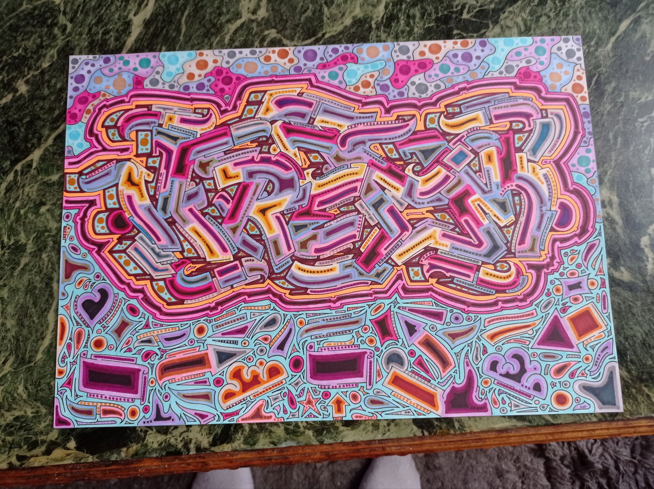 Graffiti Sketch - Photo by columbiandreams - Kream2 (2024)