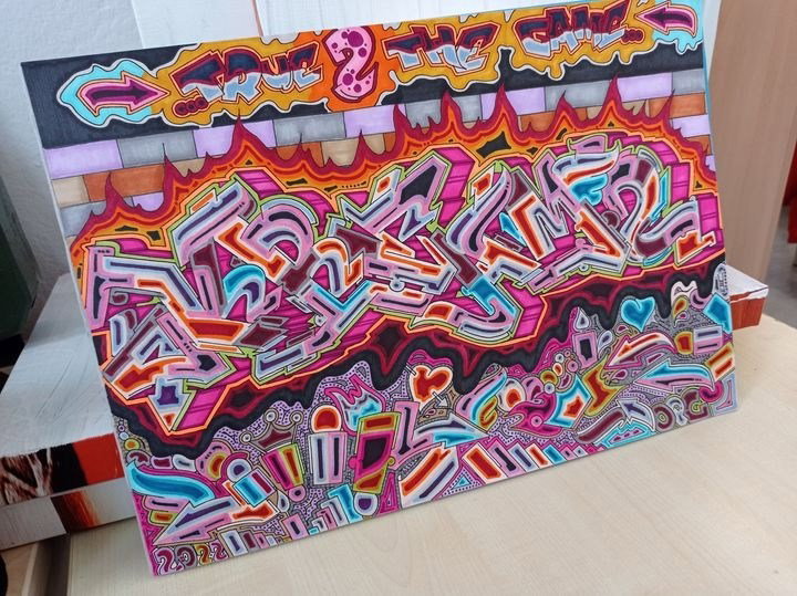 Graffiti Sketch - Photo by columbiandreams (2022)