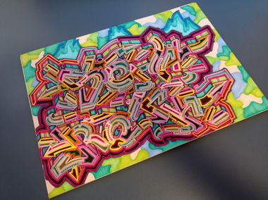 Graffiti Sketch - Photo by columbiandreams - kream2 (2024)