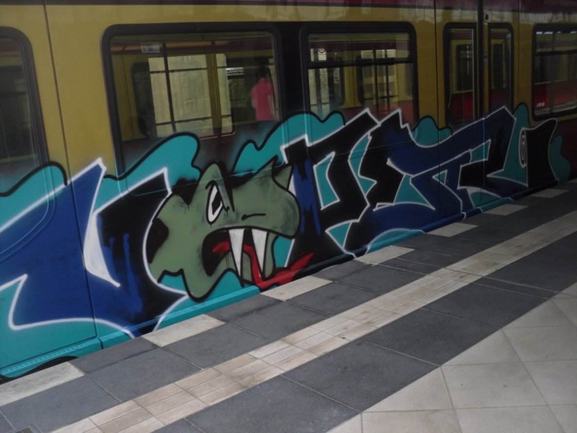 Graffiti Train - Photo by columbiandreams