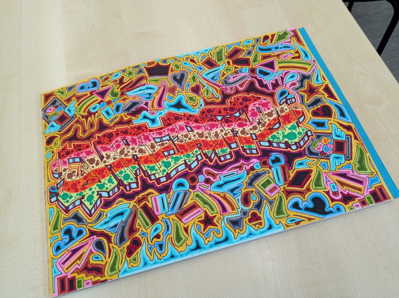 Graffiti Sketch - Photo by columbiandreams - opc, baf, kream2 (2023)