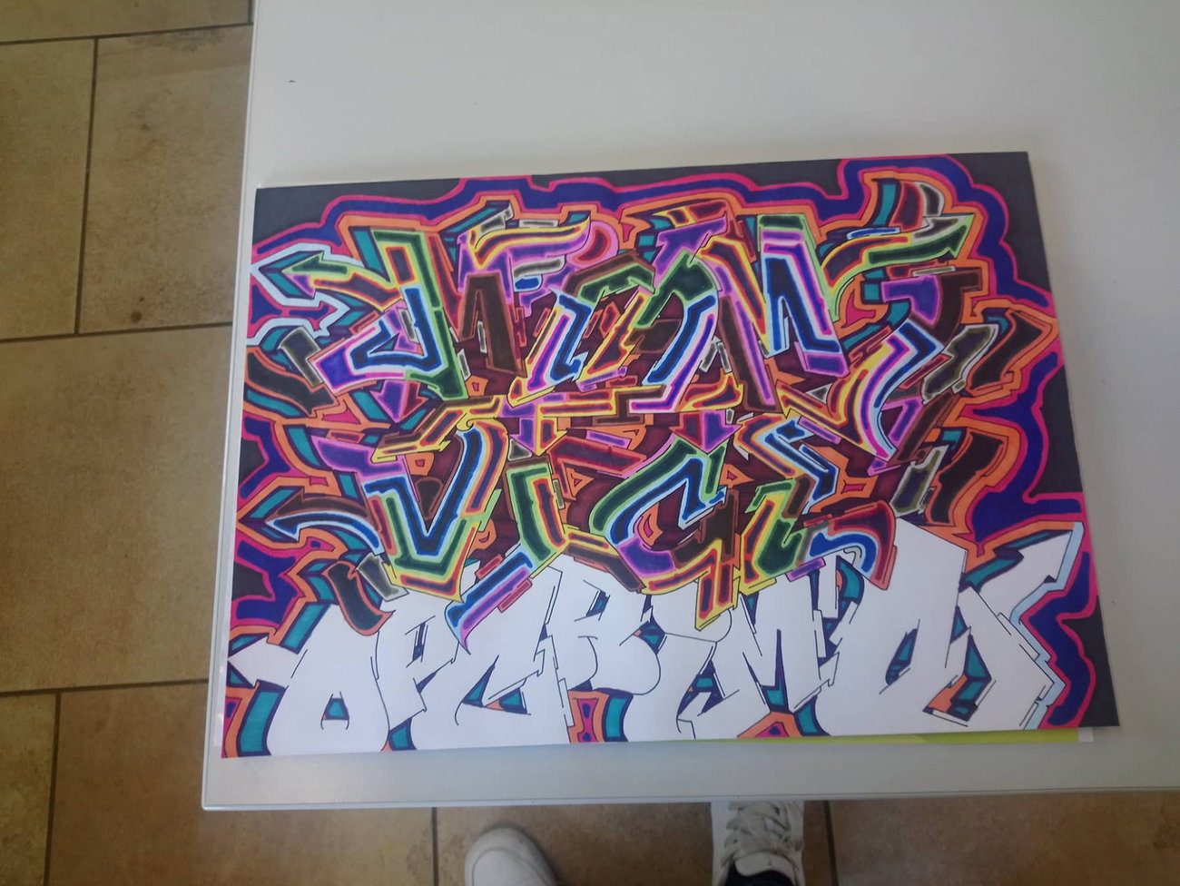 Graffiti Sketch - Photo by columbiandreams (2019)