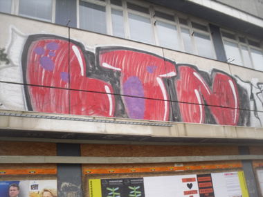 Graffiti Bombing - Photo by columbiandreams