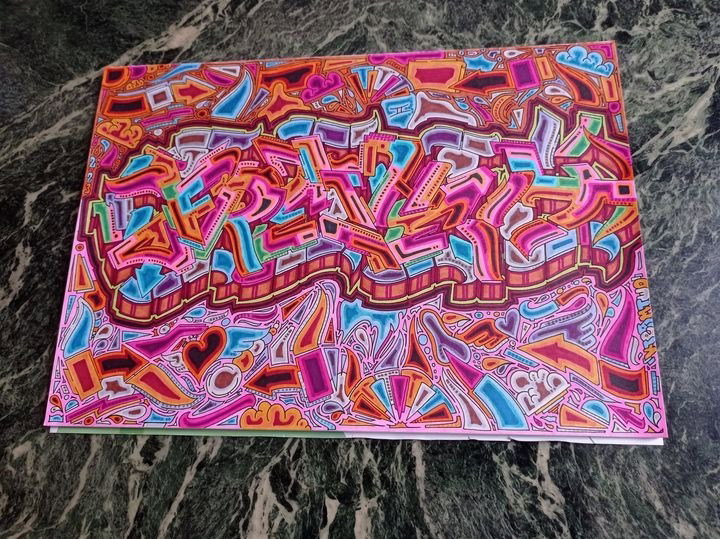 Graffiti Sketch - Photo by columbiandreams (2023)