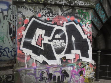 Graffiti Bombing - Photo by columbiandreams