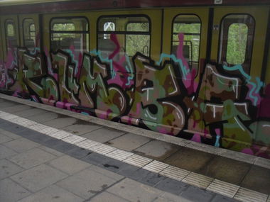 Graffiti Train - Photo by columbiandreams