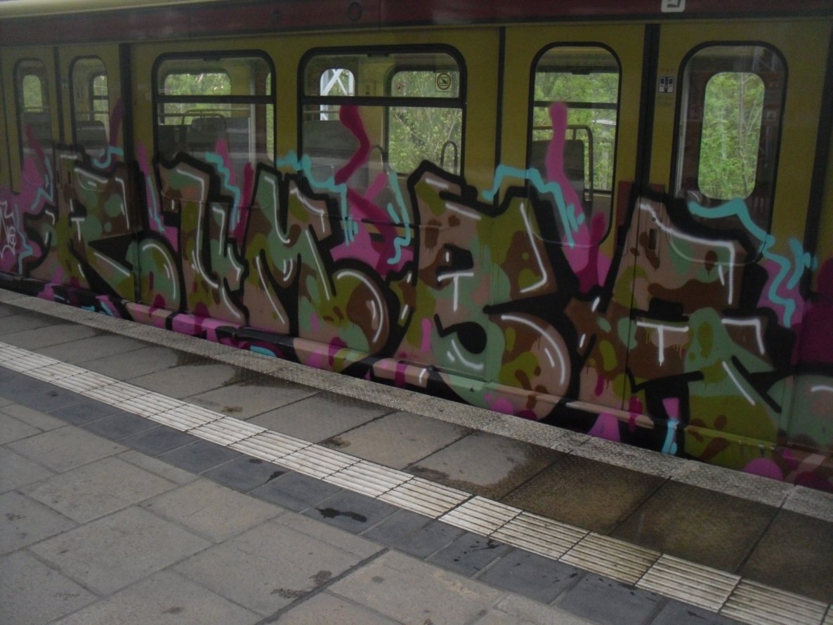 Graffiti Train - Photo by columbiandreams