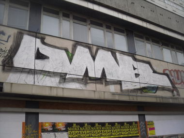 Graffiti Bombing - Photo by columbiandreams