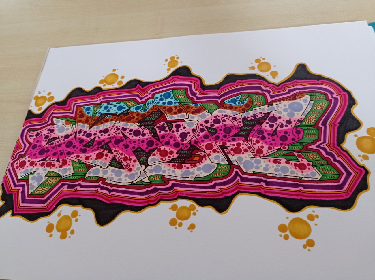 Graffiti Sketch - Photo by columbiandreams (2022)