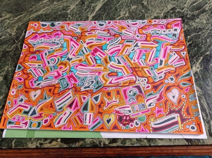 Graffiti Sketch - Photo by columbiandreams (2022)